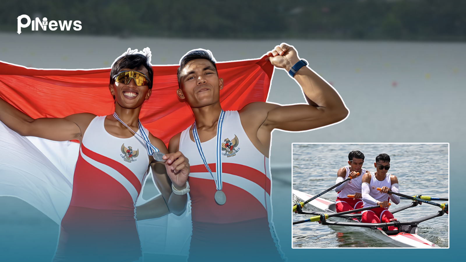 PiNews: Tim Rowing Indonesia Cetak Medali Pertama Indonesia