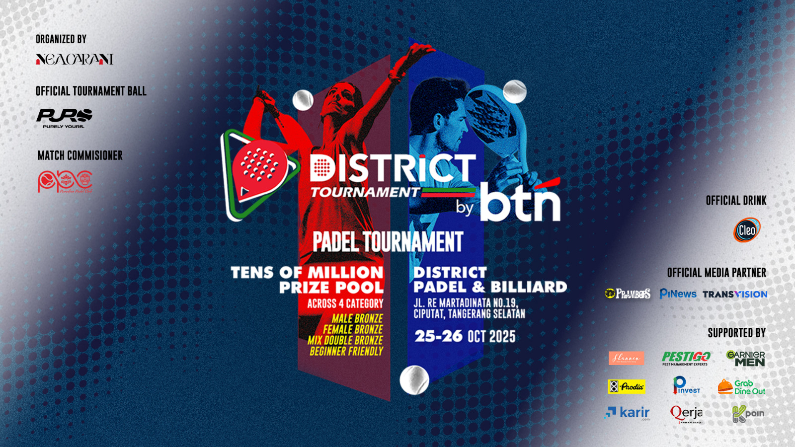 DISTRICT PADEL TOURNAMENT
