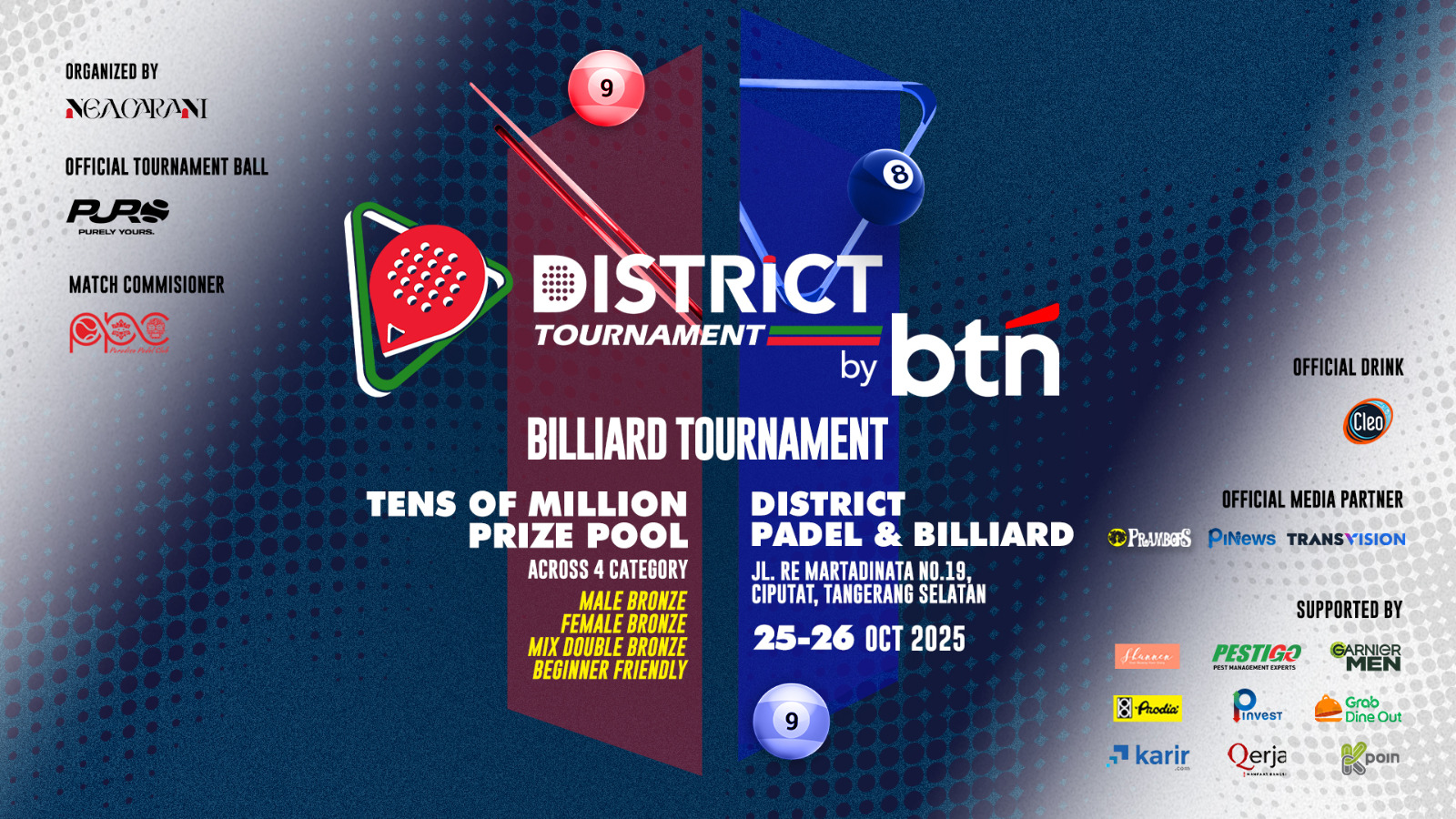 DISTRICT POOL TOURNAMENT